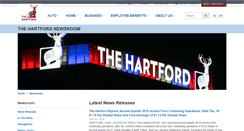 Desktop Screenshot of newsroom.thehartford.com